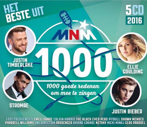 Various - MNM 1000 (Editie 2016) - 5CD (CD)