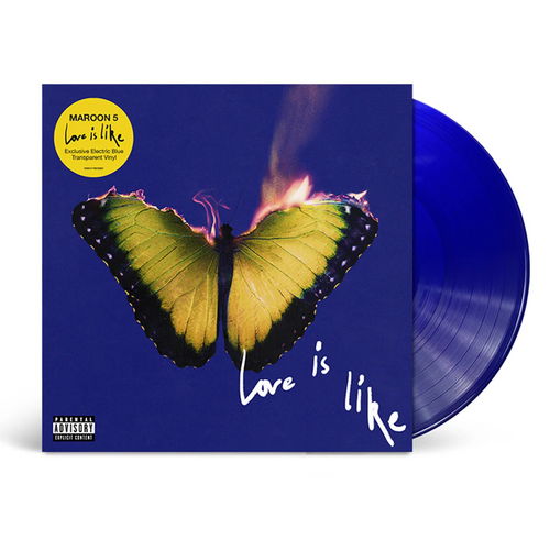 Maroon 5 - Love Is Like (Electric blue transparent vinyl - Indie Only) (LP)