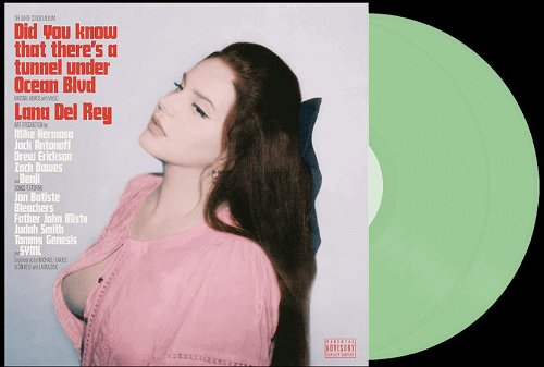Lana Del Rey - Did You Know That There's A Tunnel Under Ocean Blvd (Green Vinyl - Indie Only) - 2LP (LP)