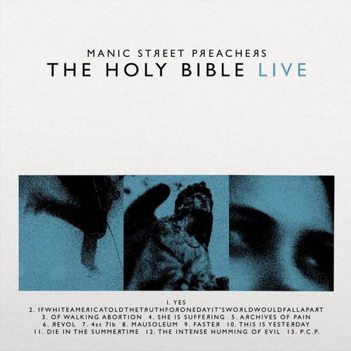 Manic Street Preachers - The Holy Bible Live (Marbled Blue Vinyl) - 2LP (LP)