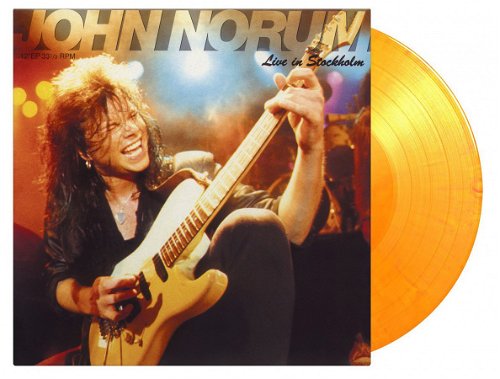John Norum - Live In Stockholm EP (Flaming coloured vinyl) - RSD22 Drop 2 (MV)