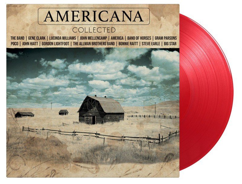 Various - Americana Collected (Red Vinyl) - 2LP (LP)