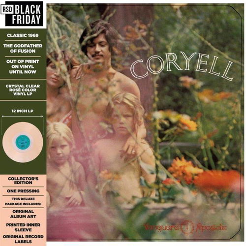 Larry Coryell - Coryell (Crystal clear rose vinyl) - Black Friday 2022/Bf22 (LP)