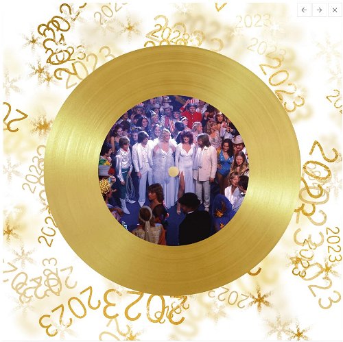 ABBA - Happy New Year 2023 (Gold Vinyl) (SV)