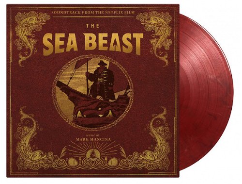 OST - The Sea Beast (Transparent red, solid white & black marbled vinyl) (LP)
