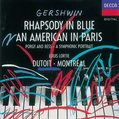 George Gershwin / Charles Dutoit / Louis Lortie / L'Orchestre Symphonique De Montreal - Gershwin: Rhapsody In Blue - An American In Paris - Porgy & Bess (CD)