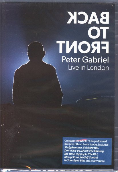 Peter Gabriel - Back To Front (Live In London) (DVD)