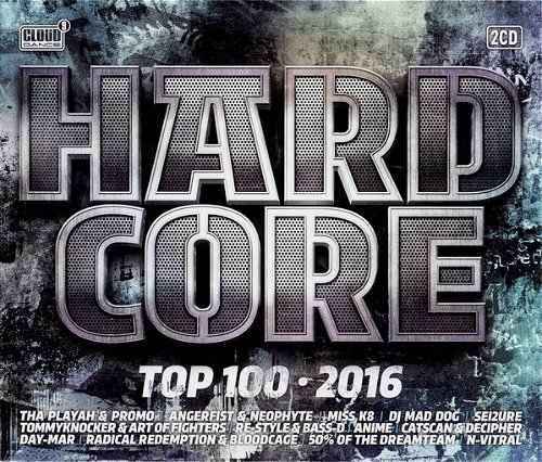 Various - Hardcore Top 100 - 2016 (CD)