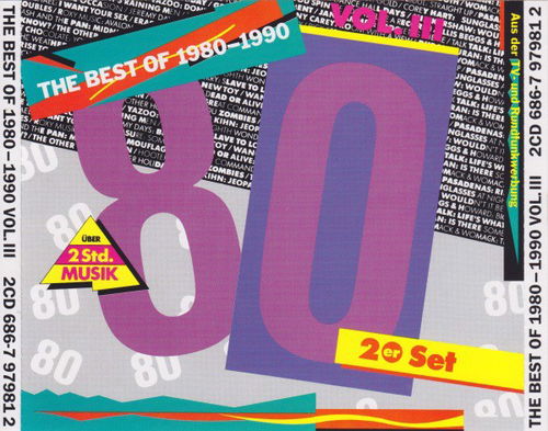 Various - The Best Of 1980-1990 Vol. 3 - 2CD