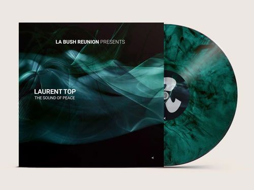 La Bush Reunion Present Laurent Top - The Sound Of Peace EP (Petrol & black marbled vinyl) (MV)