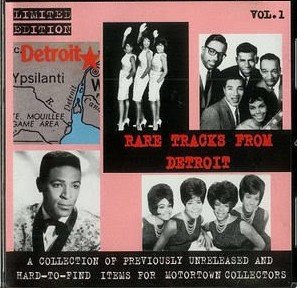 Various - Rare Tracks From Detroit (CD)