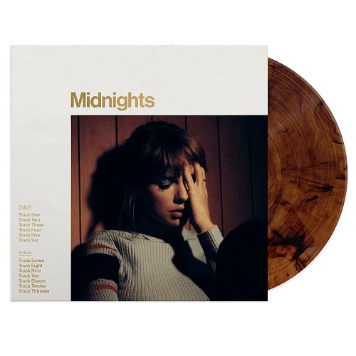 Taylor Swift - Midnights (Mahogany marbled vinyl) (LP)