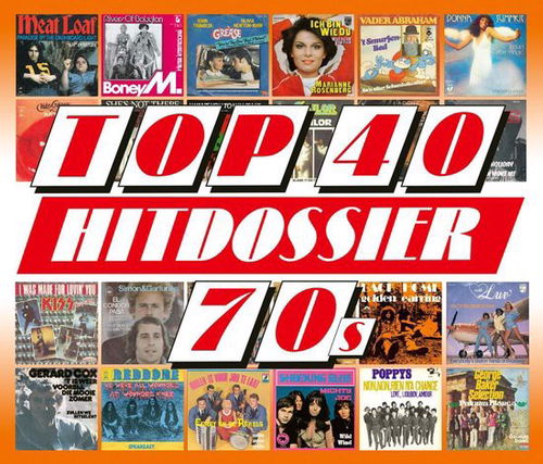 Various - Top 40 Hitdossier - 70s - 5CD (CD)