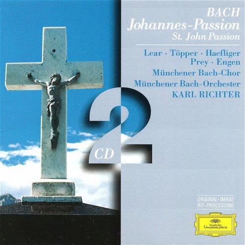 Bach / Karl Richter / Münchener Bach-Orchester / Hermann Prey - Johannes-Passion (St. John Passion) - 2CD (CD)