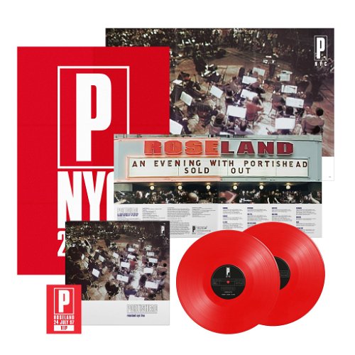 Portishead - Roseland NYC Live - 25th anniversary (Solid Red Vinyl) - 2LP (LP)