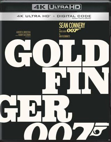 Film - Goldfinger (4K Ultre HD) (Bluray)