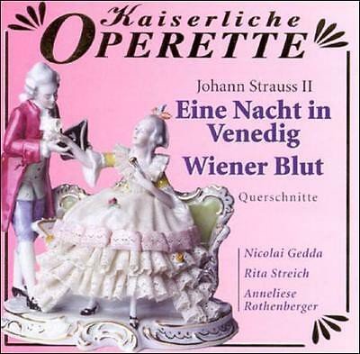 Strauss / Gedda Streich - Eine Nacht In Venedig / Wiener Blut (CD)