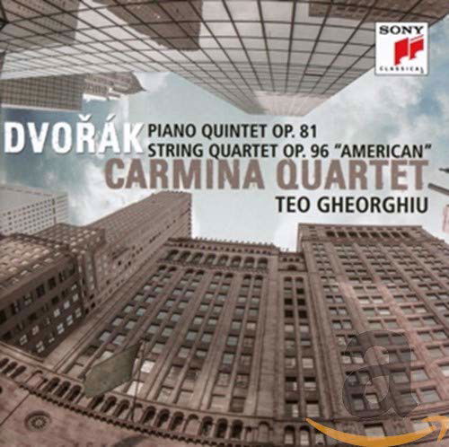 Dvorak / Carmina Quartet - Piano Quintet Op. 81 (CD)