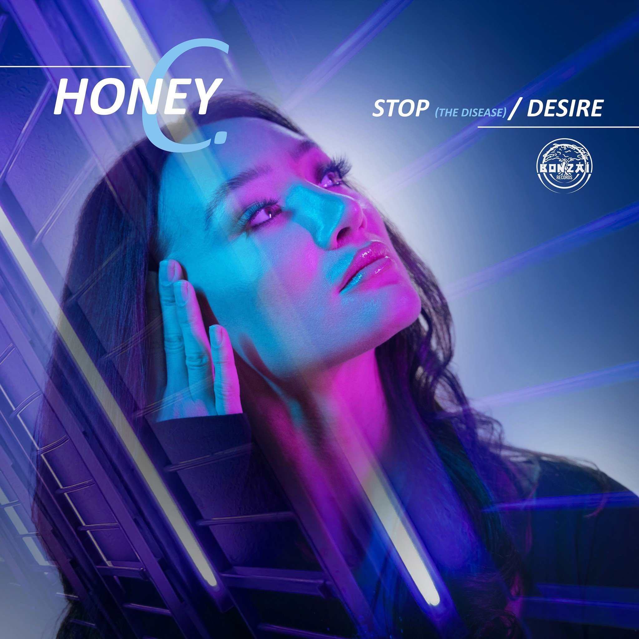 Honey C - Stop (The Disease) - Light blue vinyl - Bonzai Classics (SV)