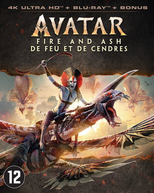Film - Avatar - Fire And Ash -4K- (Bluray)