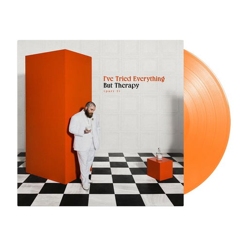 Teddy Swims - I've Tried Everything But Therapy (Part 2) - Translucent Orange Crush vinyl (LP)