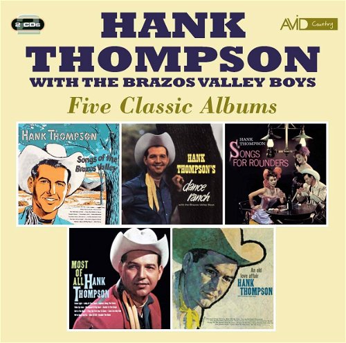 Hank Thompson - Five Classic Albums (CD)
