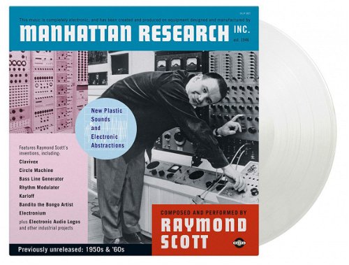Raymond Scott - Manhattan Research (Transparent Vinyl) - 3LP (LP)