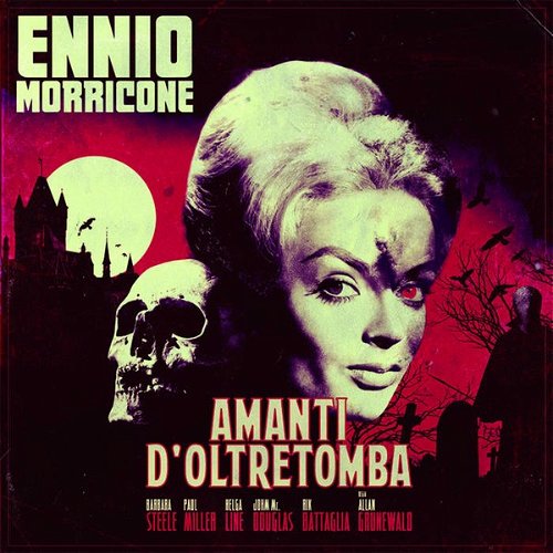 OST / Ennio Morricone - Amanti D'Oltretomba (Red Vinyl)) (LP)