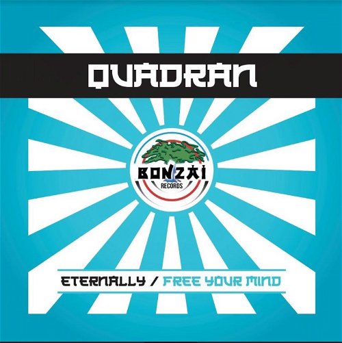 Quadran - Eternally / Free Your Mind - Bonzai (Blue vinyl) (SV)