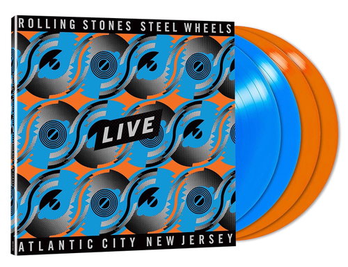 The Rolling Stones - Steel Wheels Live (Coloured Vinyl) - 4LP (LP)