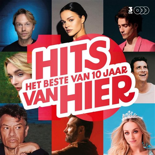 Various - Het Beste Van 10 Jaar Hits Van Hier (3CD) (CD)