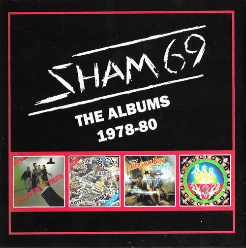 Sham 69 - Albums 1978-80 -Clamshell Box- (CD)