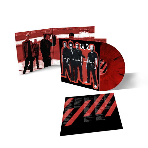 U2 - How To Re-Assemble An Atomic Bomb (Red & black inkspot vinyl) - BF24 (LP)