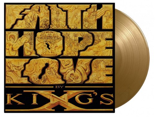 King's X - Faith Hope Love (Gold Vinyl) - 2LP (LP)