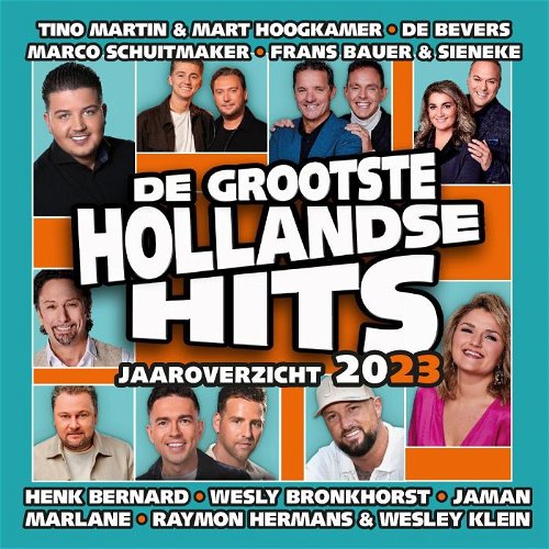 Various - De Grootste Hollandse Hits - Jaaroverzicht 2023 (CD)