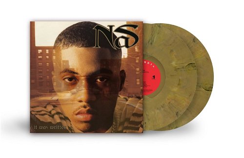 Nas - It Was Written (Gold & black marbled vinyl) - National Album Day 2023 - 2LP (LP)