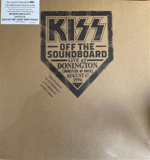 Kiss - Off The Soundboard Live At Donington (Red Vinyl (LP)