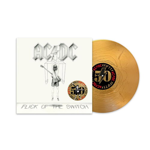 AC/DC - Flick Of The Switch (Gold coloured vinyl) - 50th anniversary (LP)