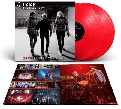 Queen & Adam Lambert - Live Around The World (Red Vinyl) - Indie Only - 2LP (LP)