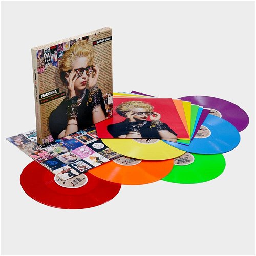 Madonna - Finally Enough Love: 50 Number Ones (Coloured vinyl) - Rainbow Edition - Box set (LP)
