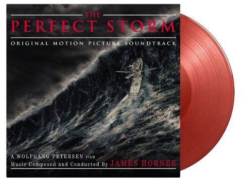 OST / James Horner - The Perfect Storm (Red & black marbled vinyl) - 2LP (LP)