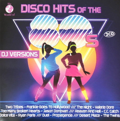 Various - The World Of Disco Hits Of The 80s (DJ Versions) (CD)