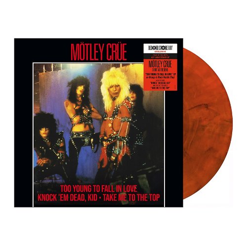 Motley Crue - Too Young To Fall In Love (Orange & black marbled vinyl) - Black Friday 2023 / BF23 (MV)