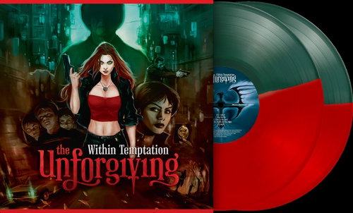 Within Temptation - The Unforgiving (Half Red & Half Green Vinyl) - 2LP (LP)