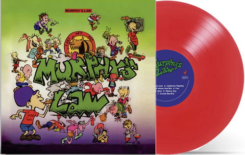 Murphy's Law - Murphy's Law (Red translucent vinyl) RSD23 (LP)