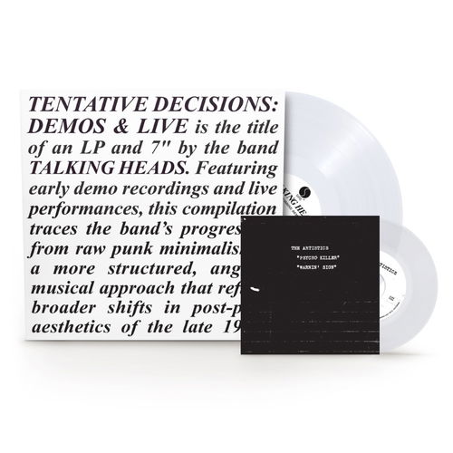 Talking Heads - Tentative Decisions: 1974-1976 (Clear vinyl) +7" Bf25 (LP)