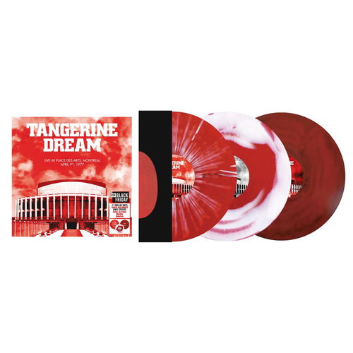 Tangerine Dream - Place Des Arts, Montreal - April 9th 1977 (Red and white vinyl) - 3LP Bf25 (LP)
