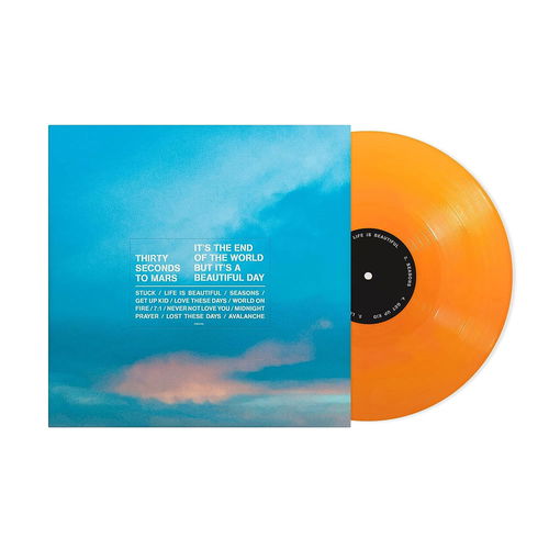 Thirty Seconds To Mars - It's The End Of The World But It's A Beautiful Day (Orange vinyl deluxe) (LP)