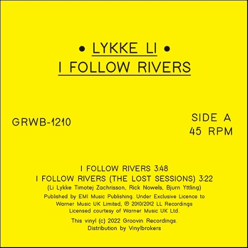 Lykke Li - I Follow Rivers (Incl The Magician Remix) (MV)