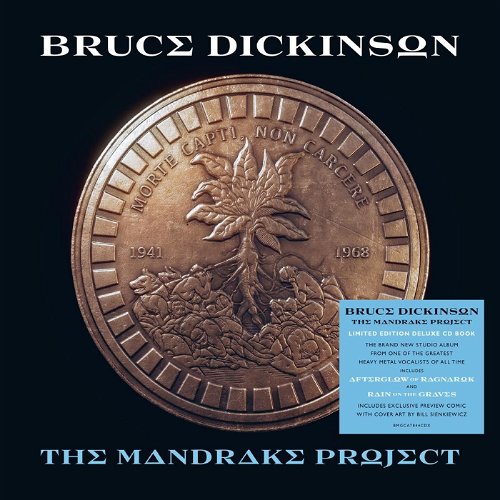 Bruce Dickinson - The Mandrake Project (Limited super deluxe book pack edition) (CD)